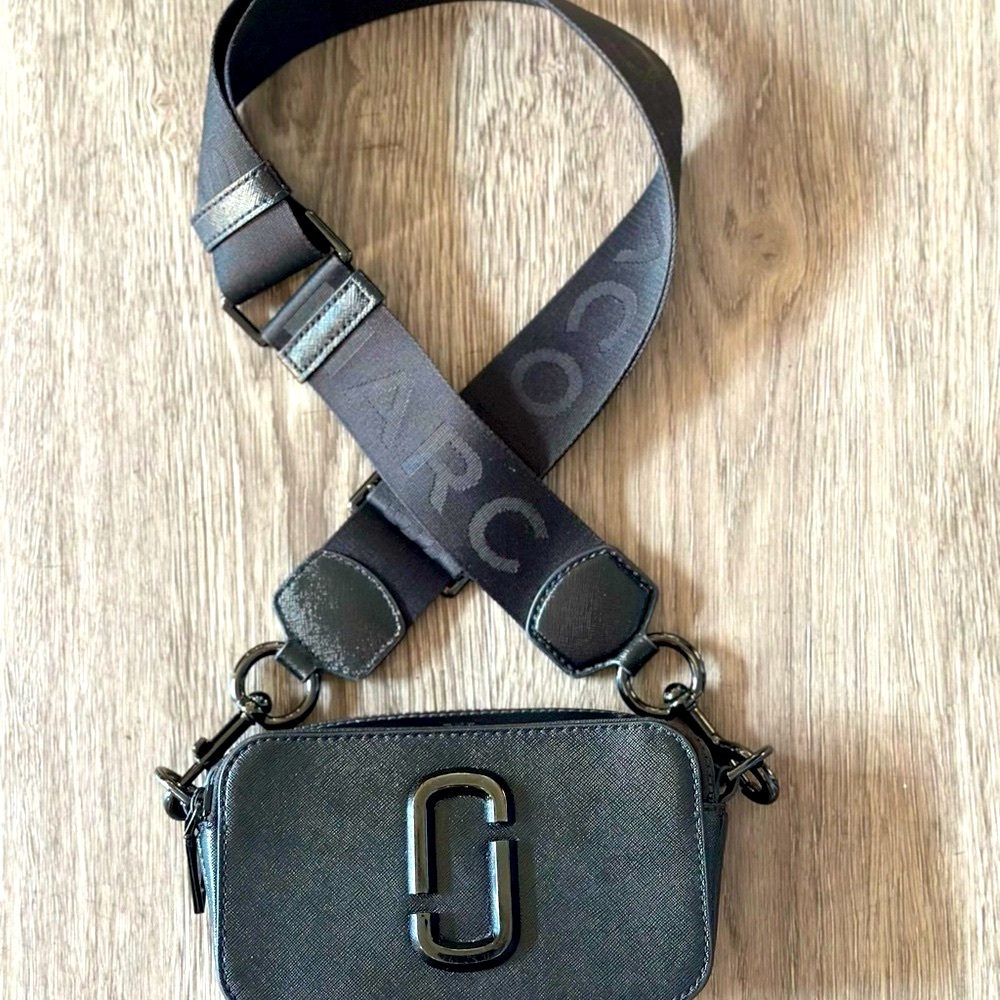 Marc Jacobs The Snapshot Bag Black